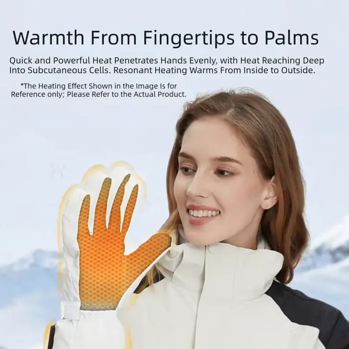 Gants chauffants intelligents coupe-vent
