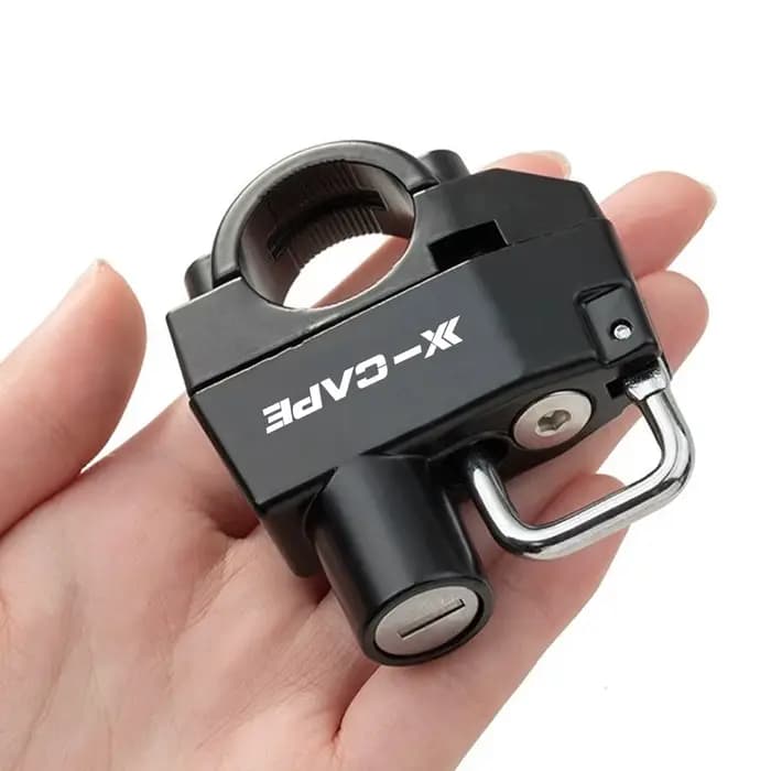 Verrou de casque de moto
