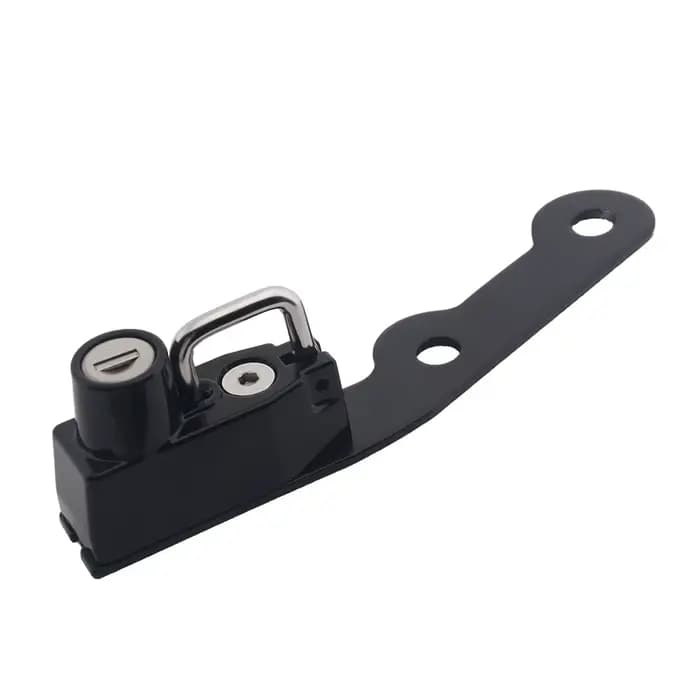 Serrure de casque de moto crochet de montage noir côté antivol sécurité alliage avec 2 prédire universel pour Yamaha MT-09 FZ-09 FJ-09 XSR900