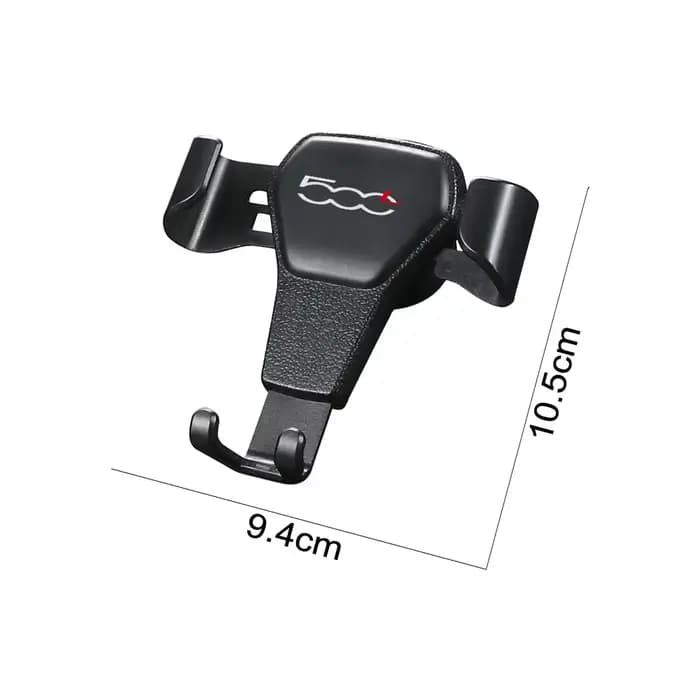 Support de téléphone portable pour voiture, Support réglable, Support de ventilation, accessoires automobiles pour Fiat 500 500C 2012 500X Abarth 695