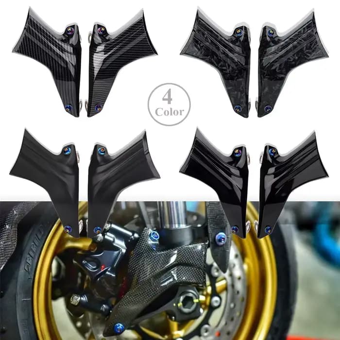 Accessoires de moto pour Aprilia RSV 1000 R RSV1000R RSV4 1100 RR usine RS4 50 125 RSV 4 étrier de frein conduits de refroidissement d'air
