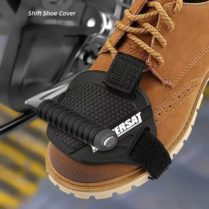 Protège-chaussures antidérapants en nid d'abeille pour moto, pour le changement de vitesse et les freins, pour la conduite tout-terrain et la course
