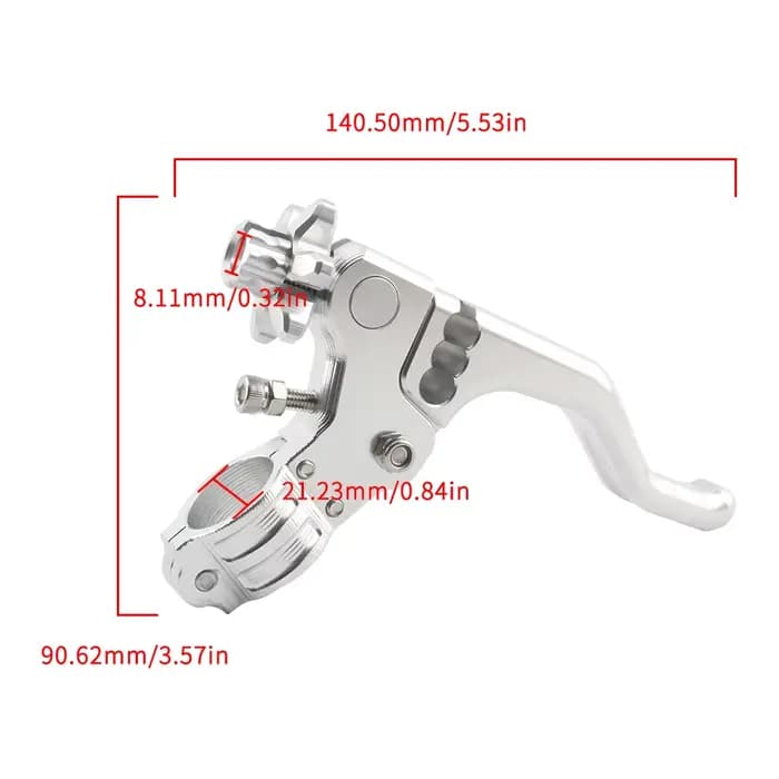Accessoires de moto poignée de frein leviers d'embrayage réglables pour KTM Kawasaki Honda Yamaha cyclomoteur ATV UTV Dirt Pit Bike Motocross