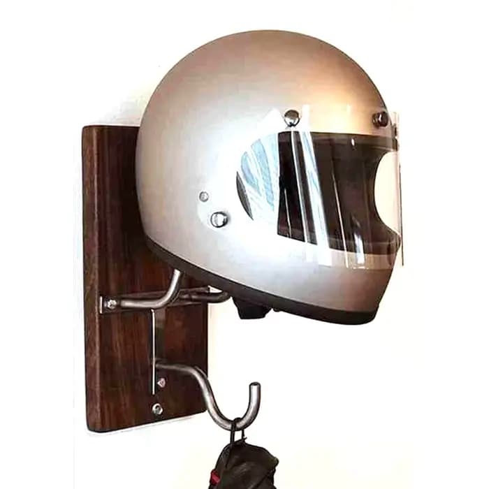 Support de casque de moto Durable et robuste avec peinture brillante