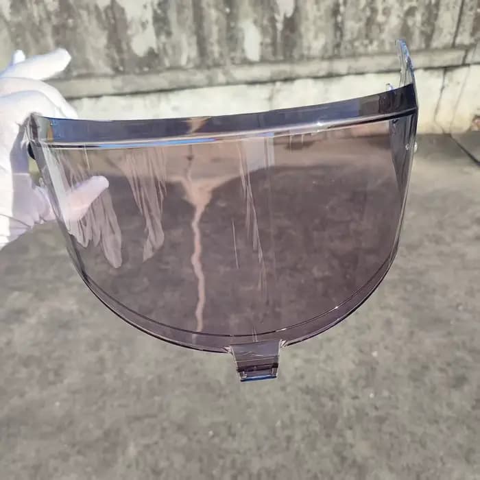 Visière photochromique pour casque