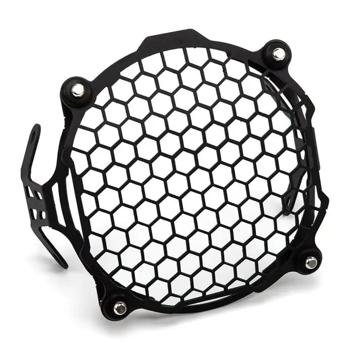 Grille de protection de lumière de sauna avant de moto