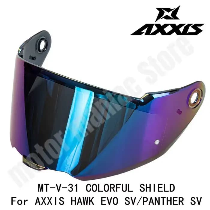AXXIS Casque Bouclier MT-V-31 Lentille Adaptation
