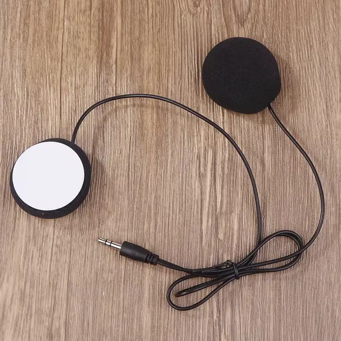 Microphone à fil souple et haut-parleur 3.5mm pour casque de moto Cardo Freecom/Spirit