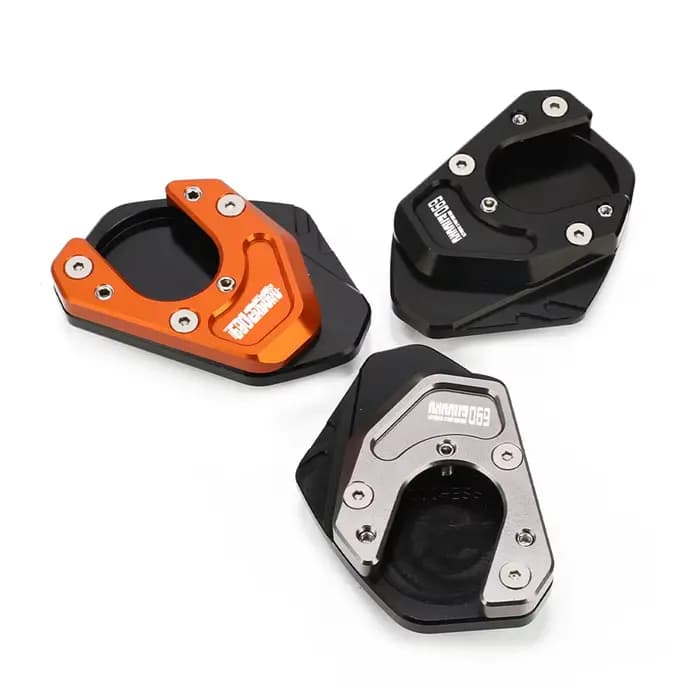 Pour ktm 690 ENDURO/R enduro 2008-2018 2017 2016 accessoires pied support latéral agrandisseur plaque Pad béquille Extension motos