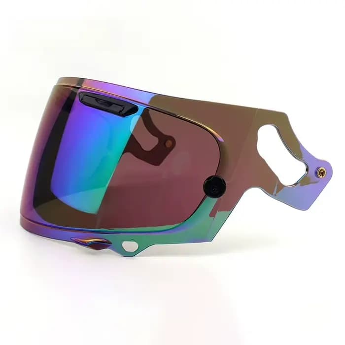 Pour lentilles de casque ARAI galvanisées transparentes