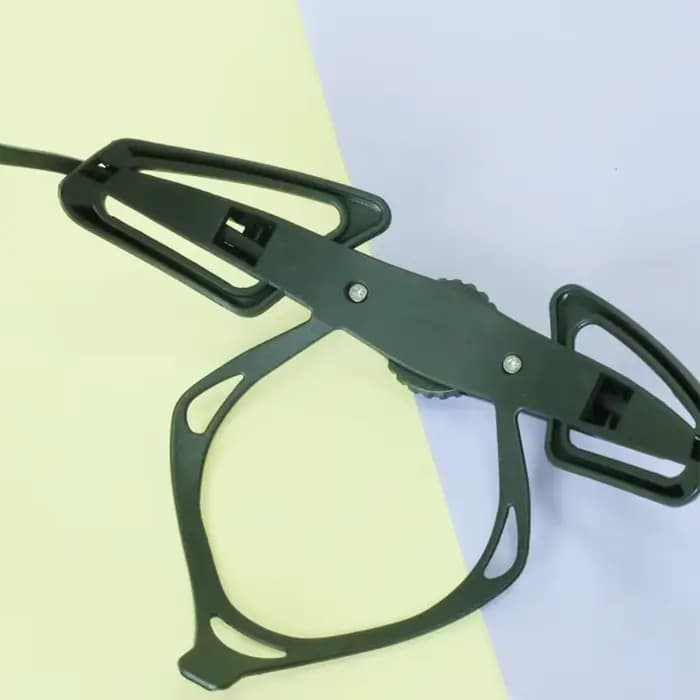 Système de rétention de sangle réglable pour casque