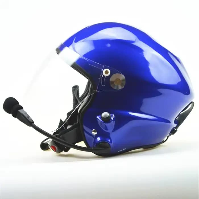 Casque de paramoteur antibruit avec casque complet