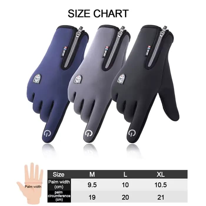 Gants de cyclisme chauds, imperméables, pour vélo, moto, cyclisme, plein air