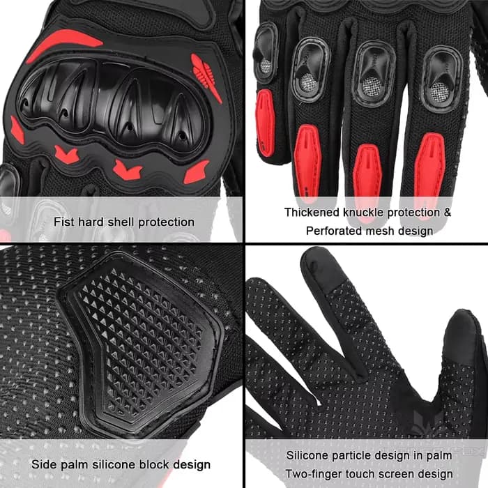Gants de moto VEMAR pour l'été