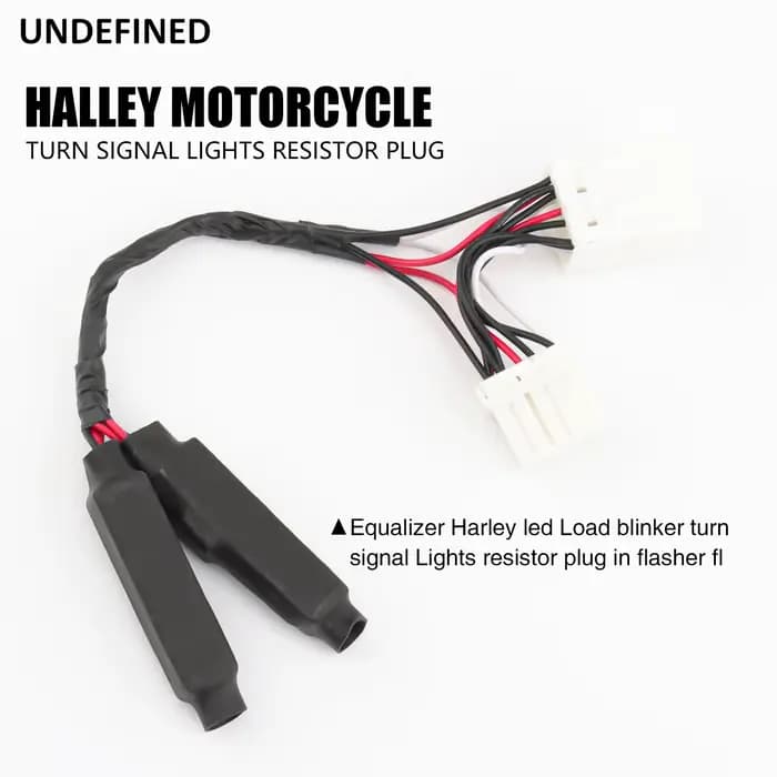 Égaliseur Led charge clignotant résistance Plugin pour Harley Touring Road King Electra Glide Softail Fat Boy Dyna Low Rider