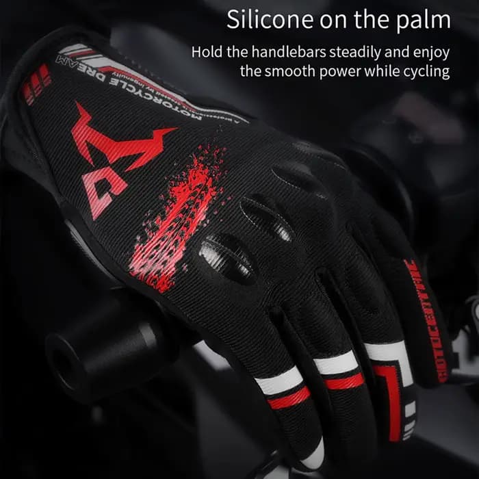 Gants de moto d’été, gants de conduite respirants