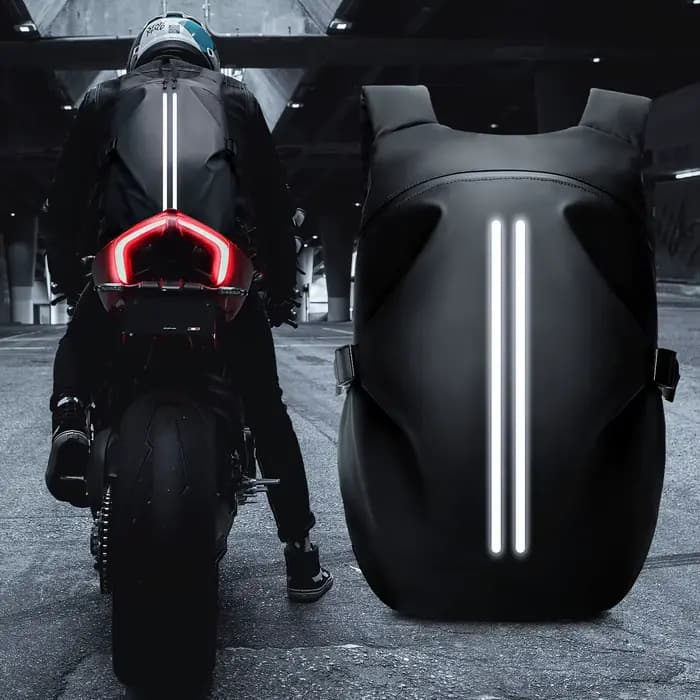 Sac à dos pour motard, imperméable