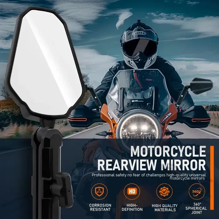 Rétroviseurs de moto universels
