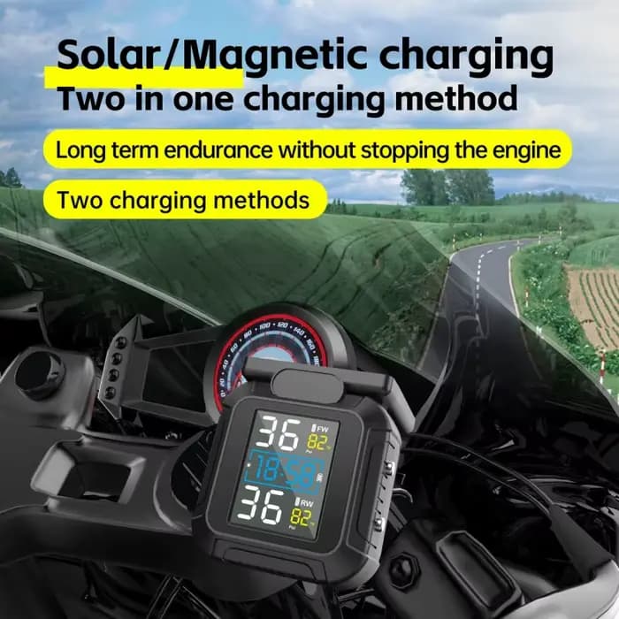 Moniteur de pression des pneus TPMS pour moto