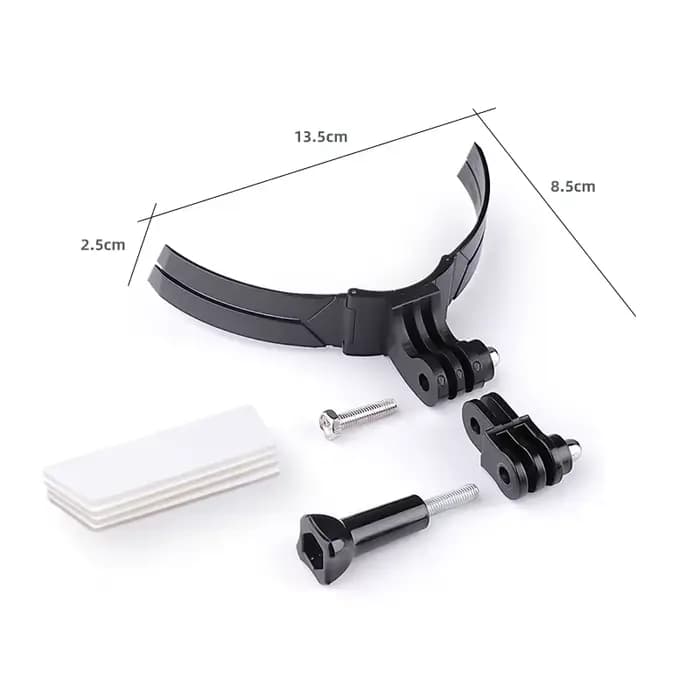 Support de menton pour casque de moto pour 11/10 et autres accessoires de caméras de sport