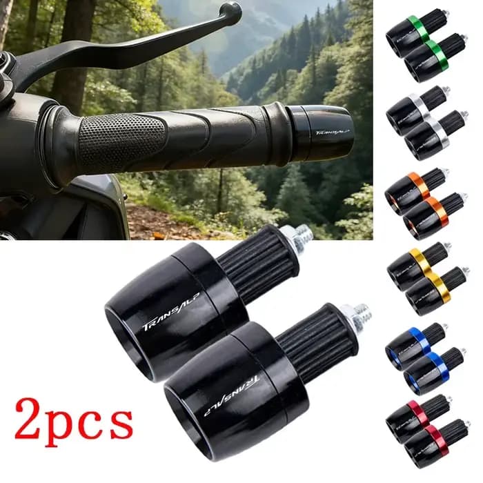 Accessoires pour Honda TRANSALP 750 XL 600 650 700 V XL700V XL650V 2018-2024 : Poignées de guidon de moto et embouts de guidon