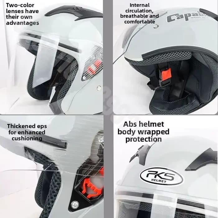 Casque de moto unisexe grande taille 5XL 6XL 7XL