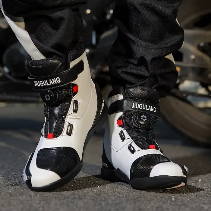 Bottes de moto quatre saisons pour hommes