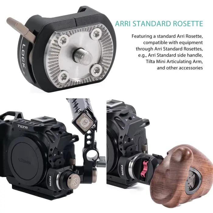 Adaptateur Tilta NATO vers Rosette ·
