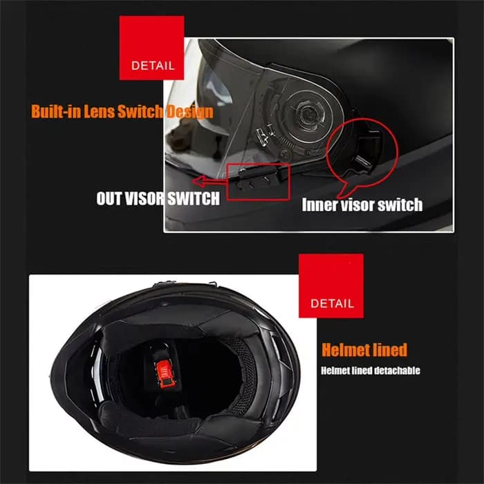Casques De Moto intégraux Dernier course De descente