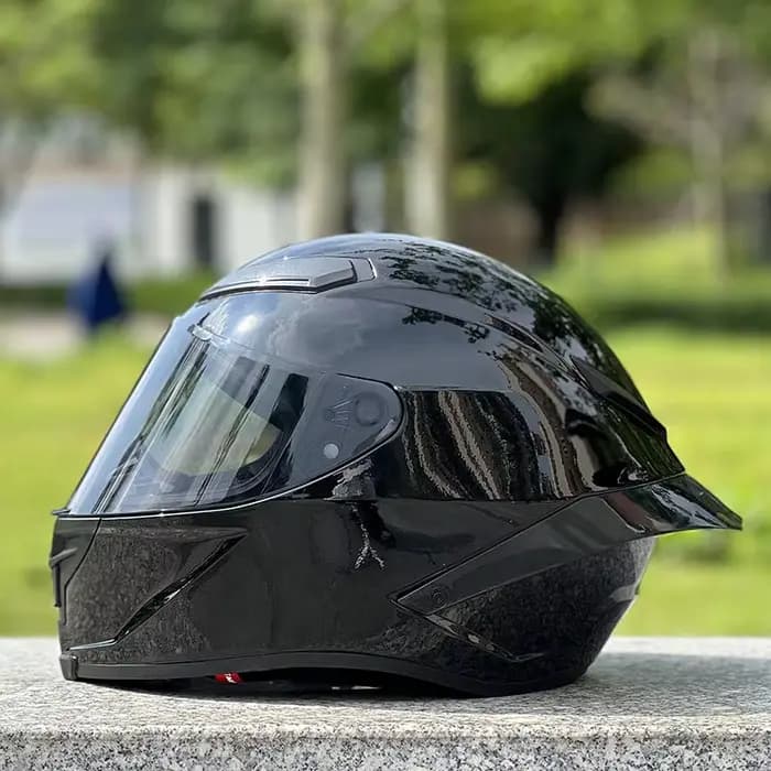 Casque de moto intégral approuvé par le DOT