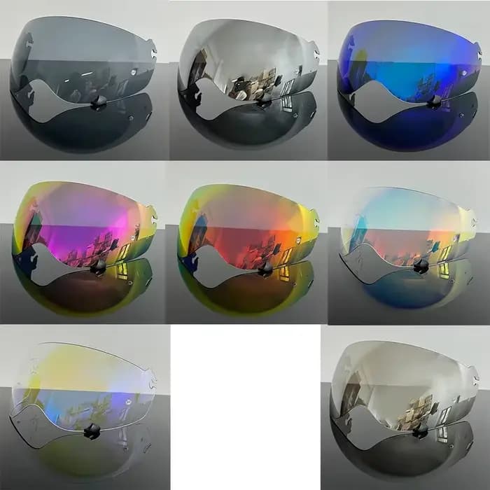 Casque de moto, lentille PC résistante aux UV pour modèle Krios Pro