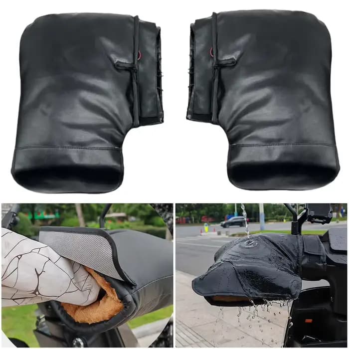 Gants de guidon chauffants électriques
