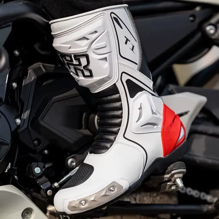 Tiger T1 chaussures d'équitation de moto bottes