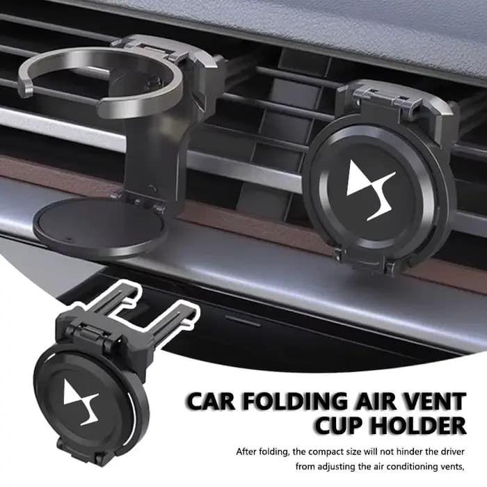 Support de tasse antidérapant pour grille d'aération de voiture DS Portable, accessoires intérieurs pour DS4S, DS5, 5LS, DS3, DS4, DS6, DS7, DS9, E-Tense