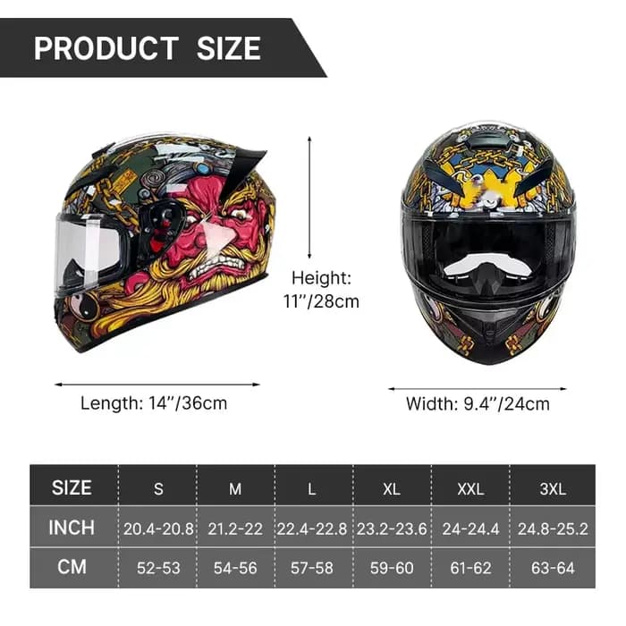 Casque de moto intégral de tourisme ultra durable avec doublure souple conçu pour les longs trajets