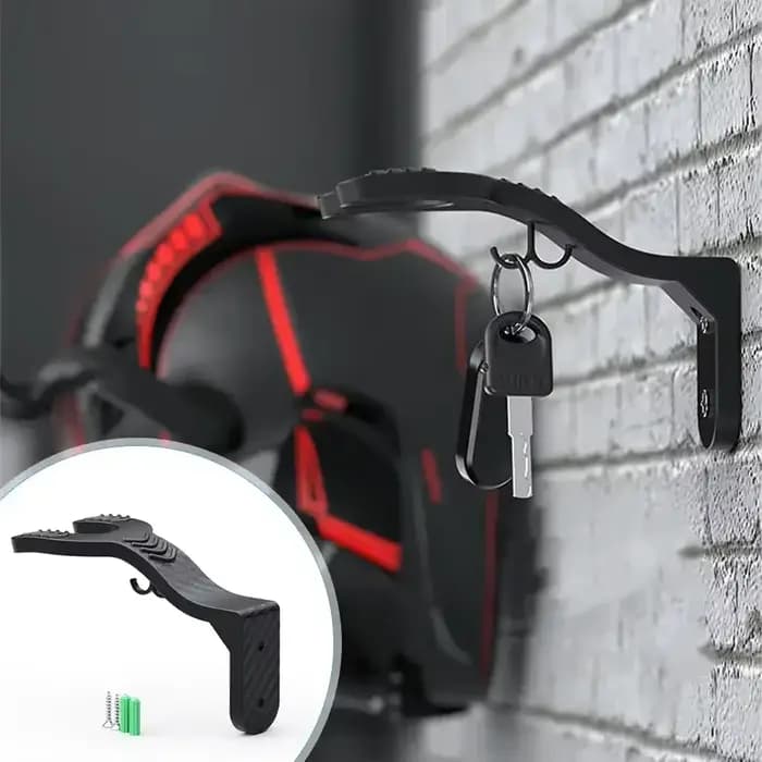 Supports à crochets pour casque de moto