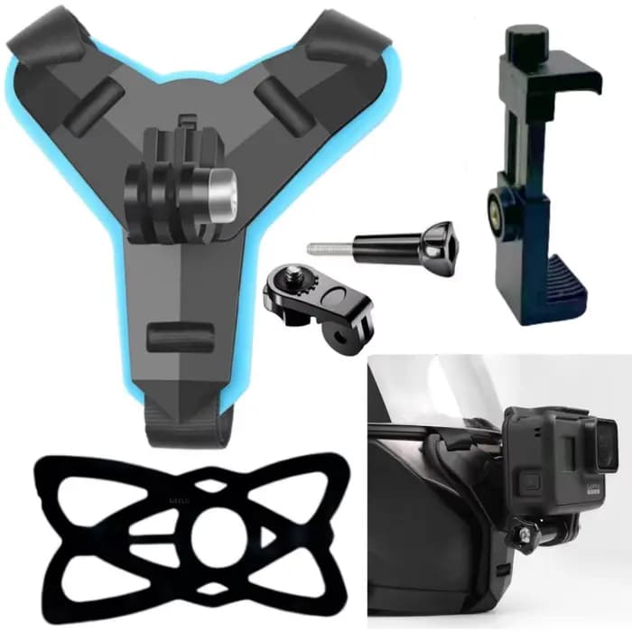 Support de téléphone pour casque de moto