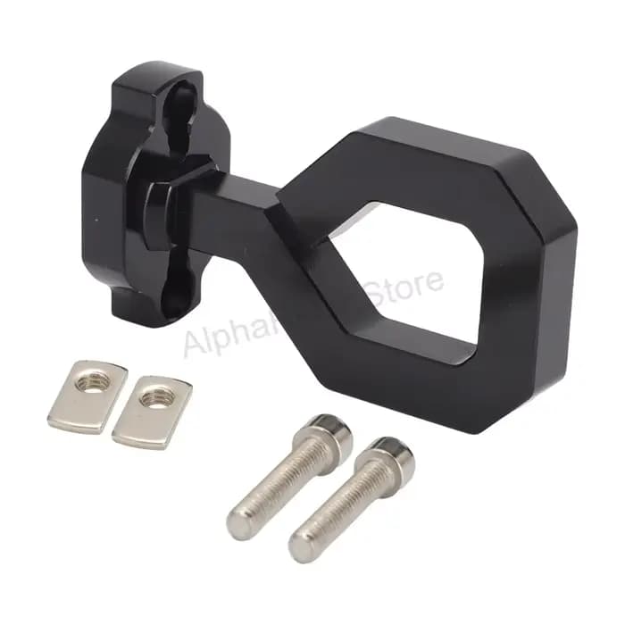 Nouveau paquet de 2 boulons à œil à fixation rapide et ancre accessoire pour CFMoto CF Moto ATV et UTV aluminium noir