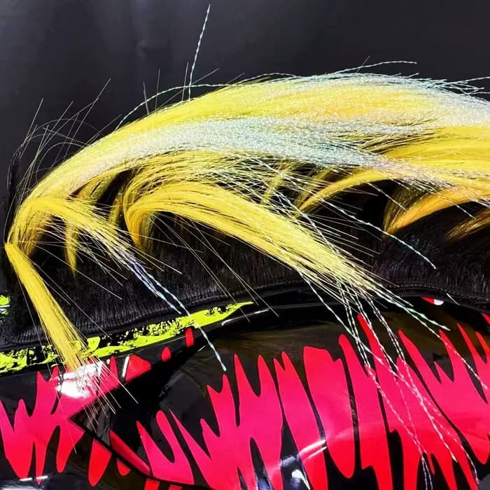 Mohawk-Autocollants de tresses de casque de moto pour hommes