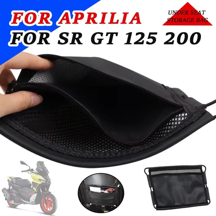 Sac de rangement sous siège pour accessoires de moto