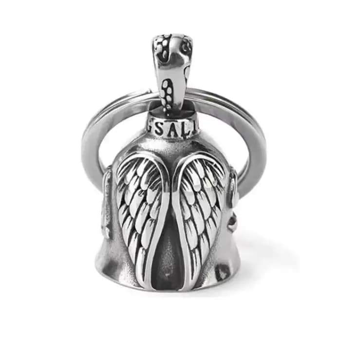 Angel Guardian – cloche de motard, accessoire Portable pour motocyclistes, moto, vélo, cadeau de saint-valentin