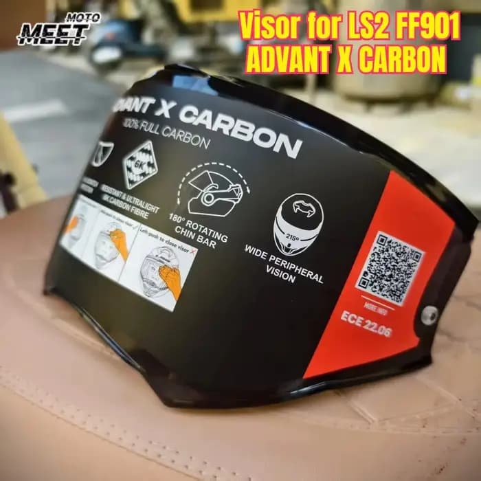 Visière de casque pour LS2 FF901 ADVANT X CARBON