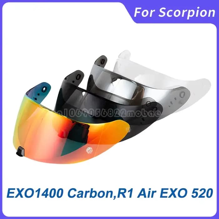 Visière de casque pour Scorpion Exo 1400 carbone
