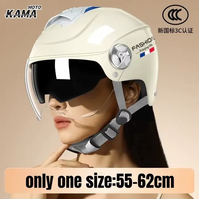 Casques de moto électriques d'été pour hommes et femmes