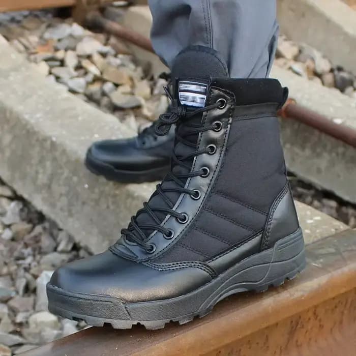 Dulboots-Bottes de saut du désert de force spéciale pour hommes