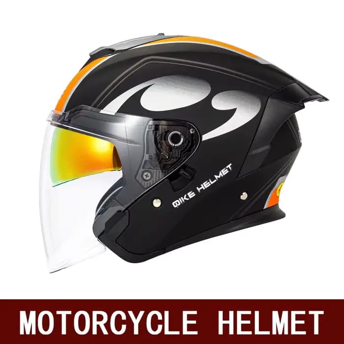 Casque de moto rétro universel quatre saisons