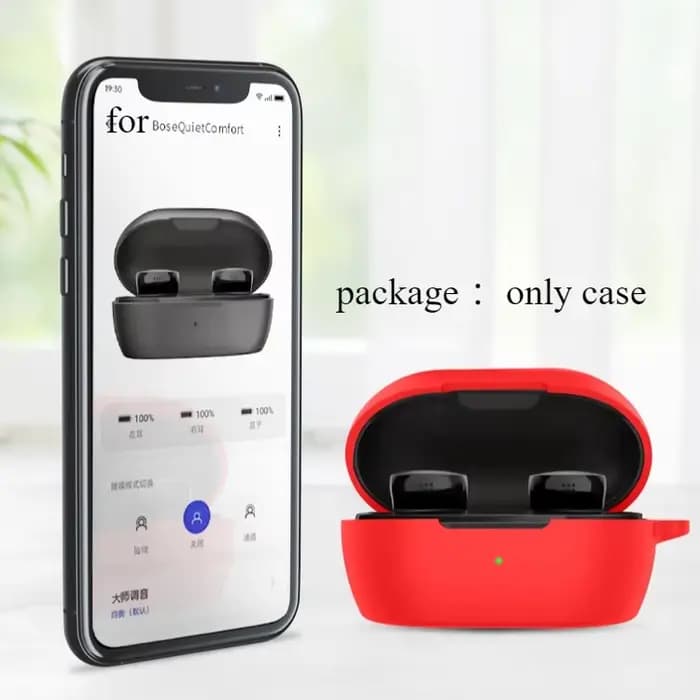 Étui de protection en silicone pour écouteurs Bluetooth, boîte pour casque Bose, étui confortable, non ald