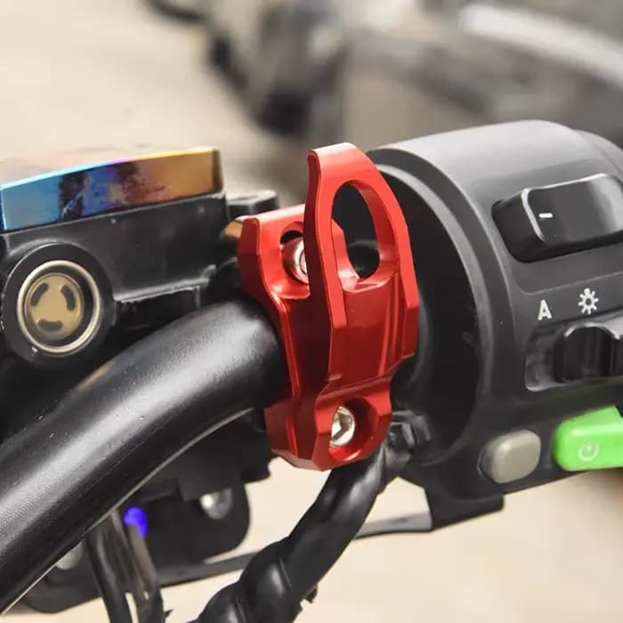 Crochet de support de casque de moto