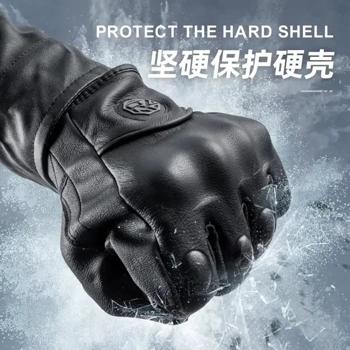 ORZ gants de moto, peau de chèvre