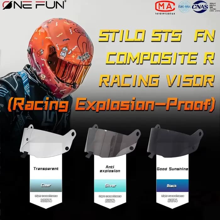 Visière de casque de moto photochromique pour Stilo ST5 FNR HD